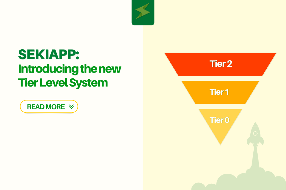 SekiApp: Introducing the New Tier Level System