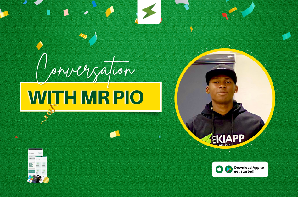 Chitchat with Chukwuemelie Anachebe (A.K.A Mr Pio), SekiApp’s Latest Brand Ambassador￼