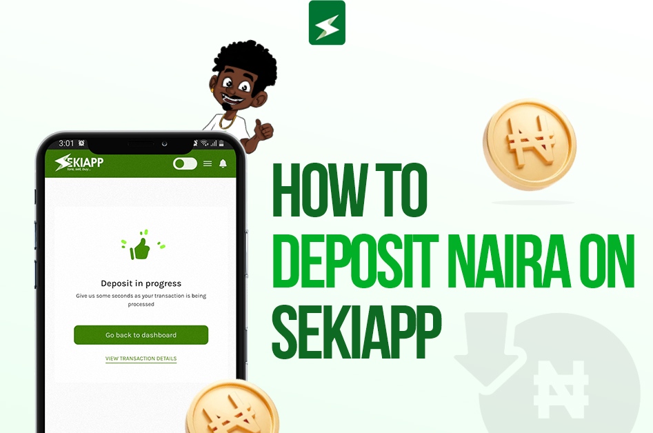 How To Deposit Naira on SekiApp
