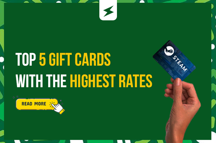 Top 5 GiftCards With The Highest Rates In Nigeria