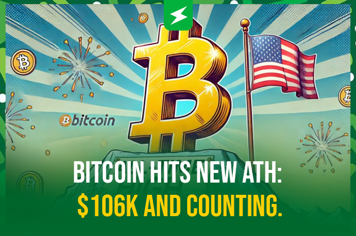 Bitcoin Hits $106k,New ATH