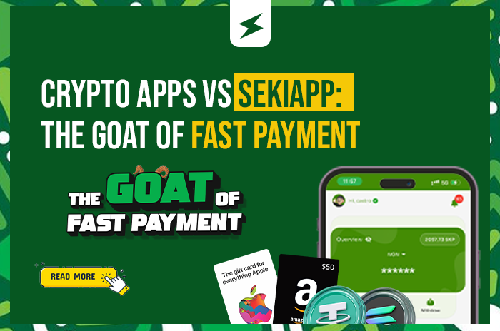  Crypto Apps vs SekiApp: The GOAT of Fast Payment.