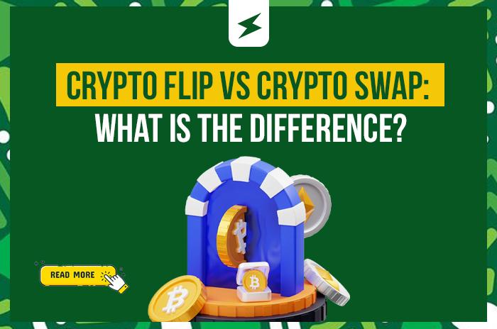 Blog cover for Crypto Flip vs Crypto Swap comparison.
