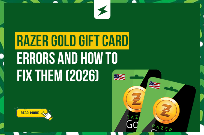 Razer Gold Gift Card Errors and How to Fix Them (2026)